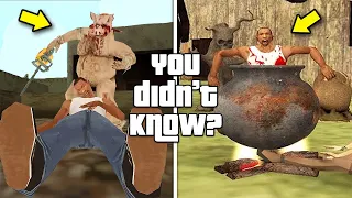 NEVER visit these places in GTA San Andreas!  (iceberg explained)