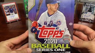 2020 Topps Series 1 Hobby Box Break - Huge Rookie Hits!