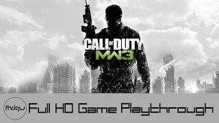 Call of Duty: Modern Warfare 3 Campaign - Full Game Playthrough (No Commentary)