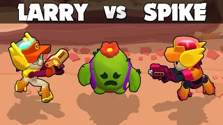 LARRY vs SPIKE ⭐ Nuevo Brawler