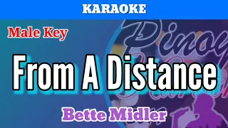 From A Distance by Bette Midler (Karaoke : Male Key)