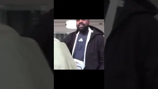 Ye Gifts His Jacket To A Paparazzi #shorts