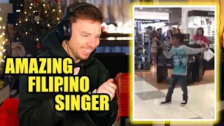 Beyoncé Would be Proud! Filipino Kid Nails 'Listen' in Mall Performance | Reaction and Goosebumps!