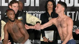 Chris Colbert & Rayo Valenzuela almost BRAWL at weigh in • Morrell vs Agbeko FULL WEIGH IN VIDEO