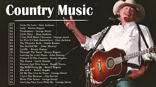 Top 100 Best Old Country Songs Of All Time 6⭐ George Strait, Kenny Rogers, Grath Brook, Alan Jackson