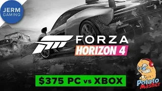 Forza Horizon 4 is GREAT on a budget PC! - Comparison to Xbox One