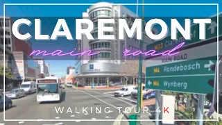 Claremont Main Road | Walking Cape Town 4K