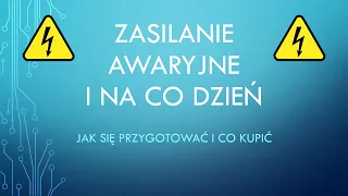 Zasilanie Awaryjne dla Kowalskiego Wykład Prelekcja