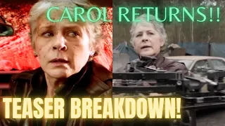 The Walking Dead: Daryl Dixon Season 2 Teaser Breakdown - CAROL IS BACK!