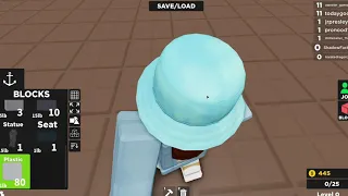 We built a bad boat....(Roblox Build and Sail) (Part 1)