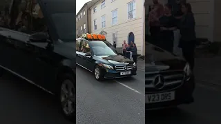 Keith Flint's funeral procession 😢🐜