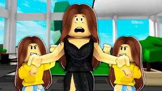 Raising IDENTICAL GIRL TWINS In Roblox Brookhaven..