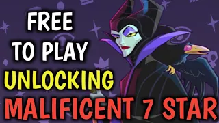 Unlocking 7star Maleficent free to play Disney Sorcerer's Arena