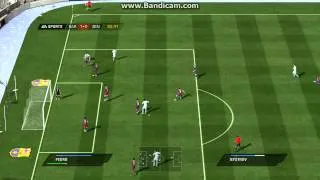 FIFA 11 BARSA vs. VALENCIA 1 - тайм