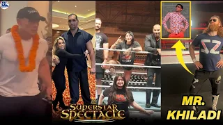 WWE Superstar Spectacle 2023-John Cena INDIA, Khali INTERFARE in Match, Rhea on 'Badal Barsa Bijuli'