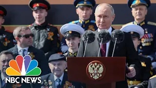 Putin delivers speech as Russia celebrates WWII Victory Day