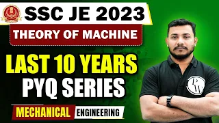 SSC JE 2023 | Theory of Machine | SSC JE Previous Year Question Paper | Mechanical Engineering