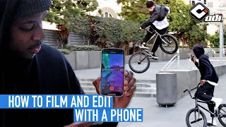 HOW-TO FILM BMX WITH A PHONE - DEMARCUS PAUL