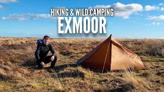 Hiking & wild camping in Exmoor