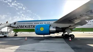 Ташкент - Москва Крутой вираж Boeing 767