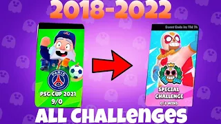 All Challenges Brawl Stars (2018-2022)🔥