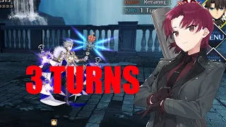 [FGO]Traum: vs Young Moriarty 3T feat. Bazett