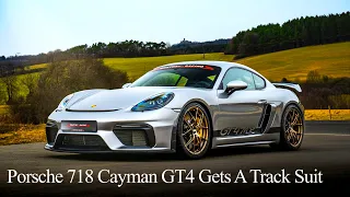 Porsche 718 Cayman GT4 - Gets A Track Suit From Manthey Racing