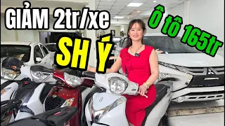 Giảm 2tr/xe có Ôtô 165tr SH 3 Cục - Ý NVX em bao hết cho anh em tha hồ lựa chọn ở xe máy 380 Sài Gòn