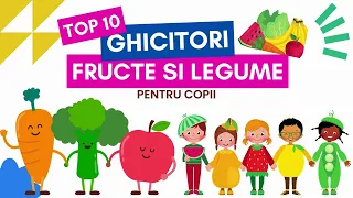 Top 10 Ghicitori fructe si legume pentru copii