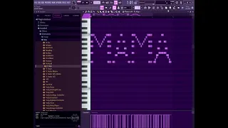 Как звучит слово МАМА, на пианино в фл студио 21. #изиреп #флстудио20 #флстудио. #музыка.