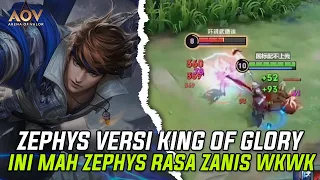 ZEPHYS VERSI KING OF GLORY | MAIN ZEPHYS SERASA MAIN ZANIS