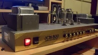 Testing different biases in a Marshall JCM 800 KK