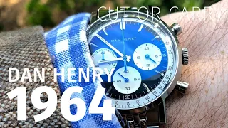 Cut or Carry:  Dan Henry Watches 1964 Chronograph Review