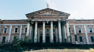 Unbelievable Abandoned French Courthouse - Everything Left - Power Still Works!