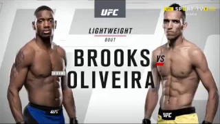 UFC 08.04.17 Will Brooks VS Charles Oliveira