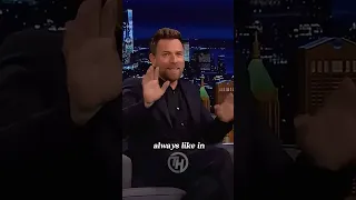 Ewan McGregor loves making Jedi gestures#shorts #ewanmcgregor #jedi