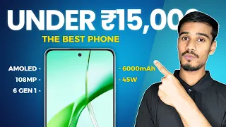 Top 5 BEST Phones under ₹15,000 | Camera and Gaming Phones | 2024