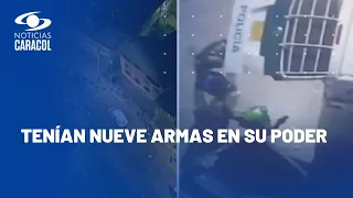 Ladrones que asaltaban en puentes de Bogotá cayeron gracias a dron de la Policía