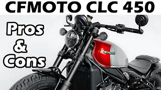 Cfmoto CLC 450 Pros and Cons Detailed Review In English | SPECS | Pronoy The Bike Lover