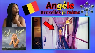 Reacting to Angèle's video clip - Bruxelles je t'aime (In French with subtitles)