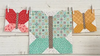 Sew Your Stash Series #34 - 5" & 10" Butterfly Blocks!!