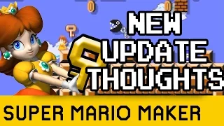 Super Mario Maker Update Thoughts ( & New Door Key Puzzle Level :D )