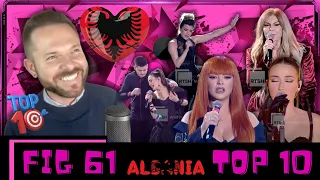 🇦🇱 FIK 61 TOP 10 🇦🇱 | Festivali i Këngës 61 | ALBANIA EUROVISION 2023 | festivali i kenges 2022