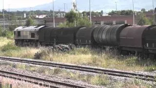 Rail Freight Highlights at Thornaby on Fri 27th Aug 2010.