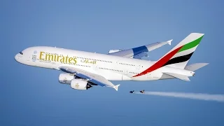 Emirates A380 and Jetman Dubai Formation Flight | Emirates Airline