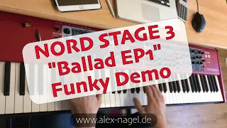 Nord Stage 3 - "Ballad EP1" - Funky Sound Demo