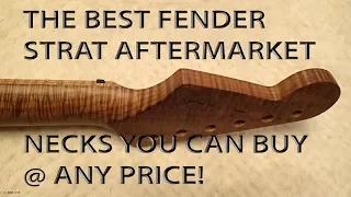 The BEST Aftermarket Strat Guitar Necks You Can Buy at ANY Price | Closeup Review | Tony Mckenzie