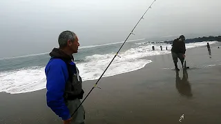 Surf Fly Fishing for Striped Bass & Finding a Pattern on the Beach