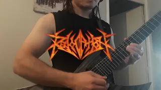 how I play the Re-Crucified solo by Revocation