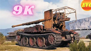 Grille 15 - 9K Damage 5 Kills World of Tanks Replays ,WOT tank games
